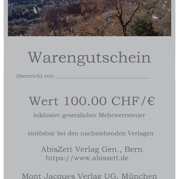 Warengutschein 100 CHF / €